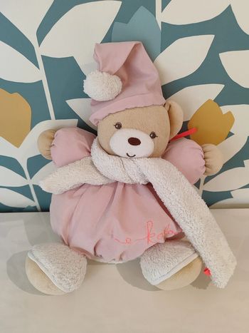 Doudou ours  boule kaloo