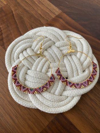 Boucles d’oreilles Miyuki