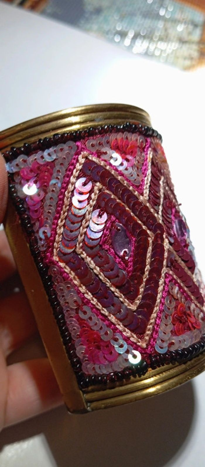 Bracelet manchette géant - photo numéro 4