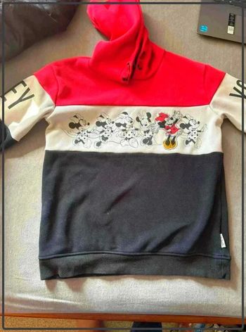 Sweat  a capuche  minnie  10ans
