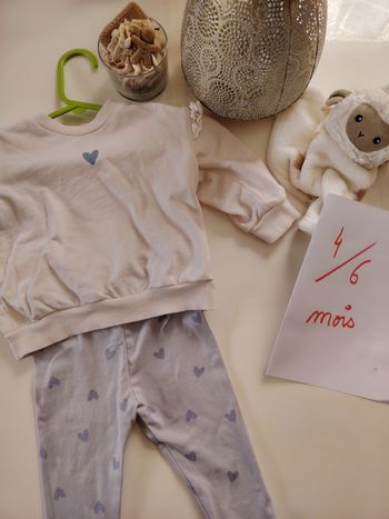 Ensemble fille 4-6 mois