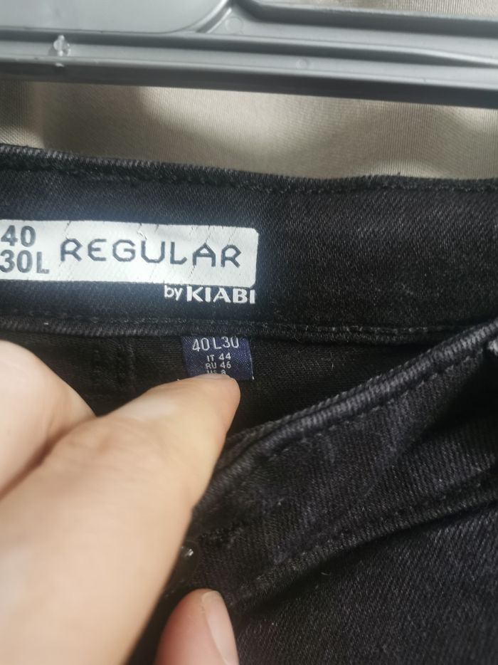 Jeans noir Kiabi l - photo numéro 4
