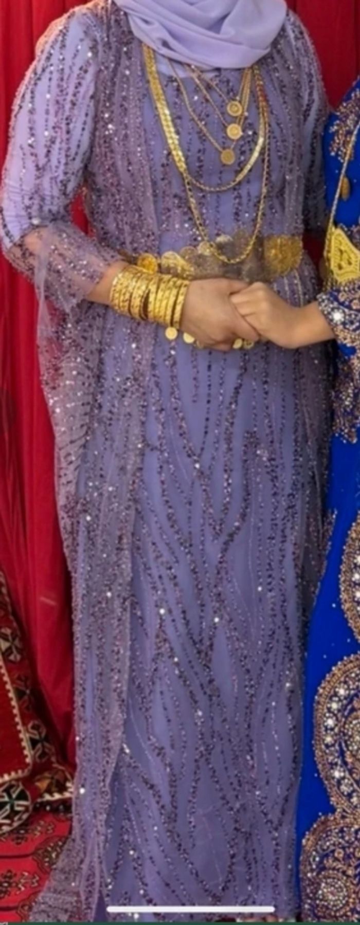 Robe kurde violette - photo numéro 2