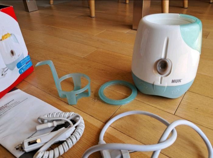Chauffe biberon nuk + lot de biberon mot d'enfant