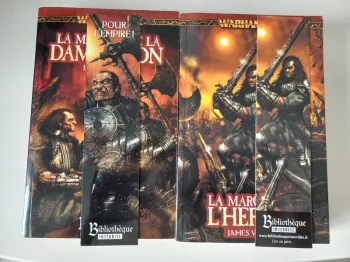 Livres Warhammer bibliothèque interdite Le cycle de la marque du chaos