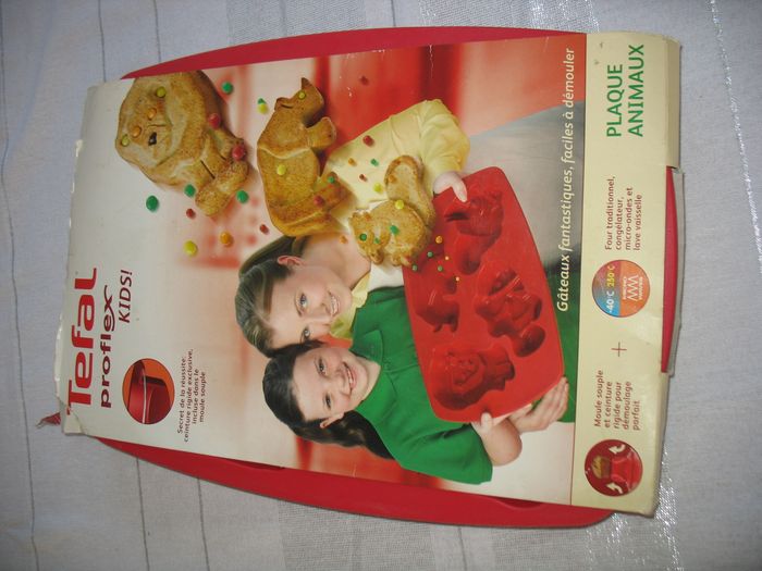 MOULE EN SILICONE - 4 FORMES "TEFAL" - NEUF - n°25