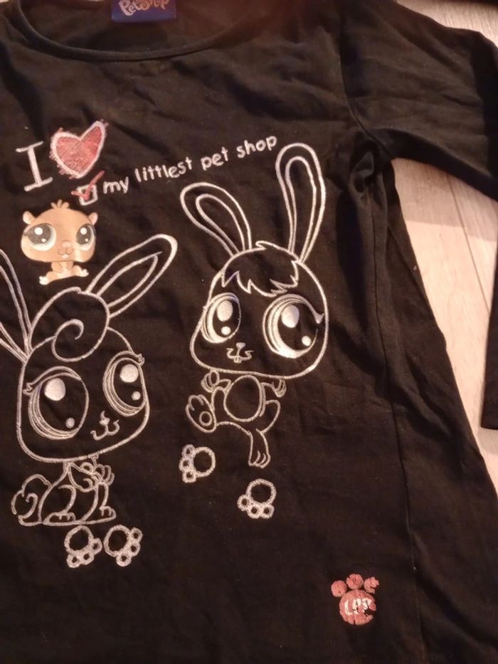 T-shirt manches longues 8 ans Petshop c84 - photo numéro 4