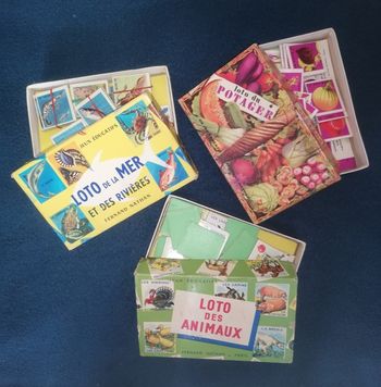 Lot 3 jeux lotos