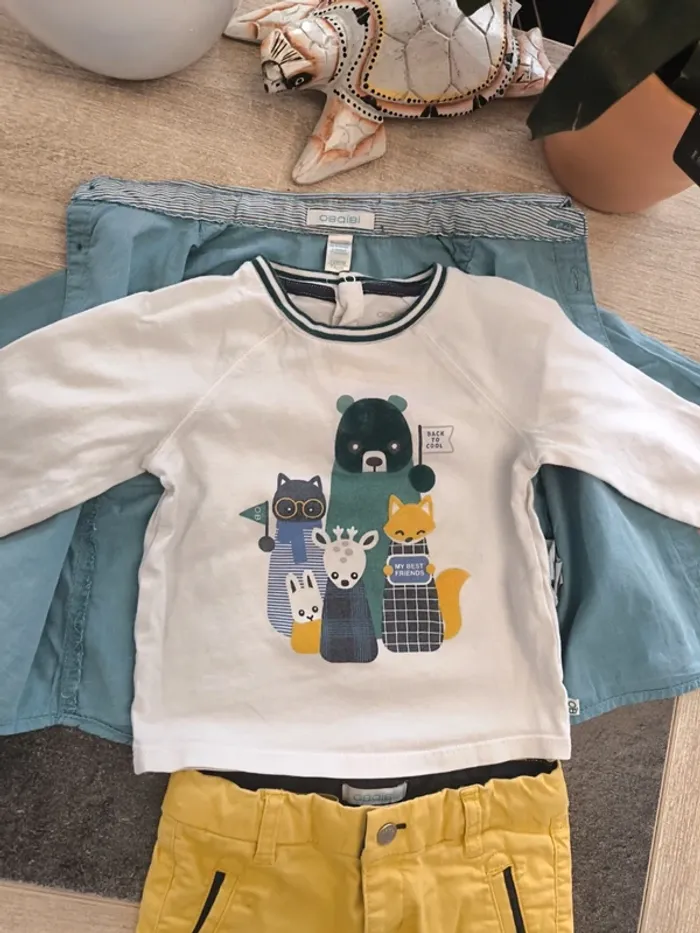 Ensemble 3 pièces garçon 12 mois obaibi - photo numéro 18