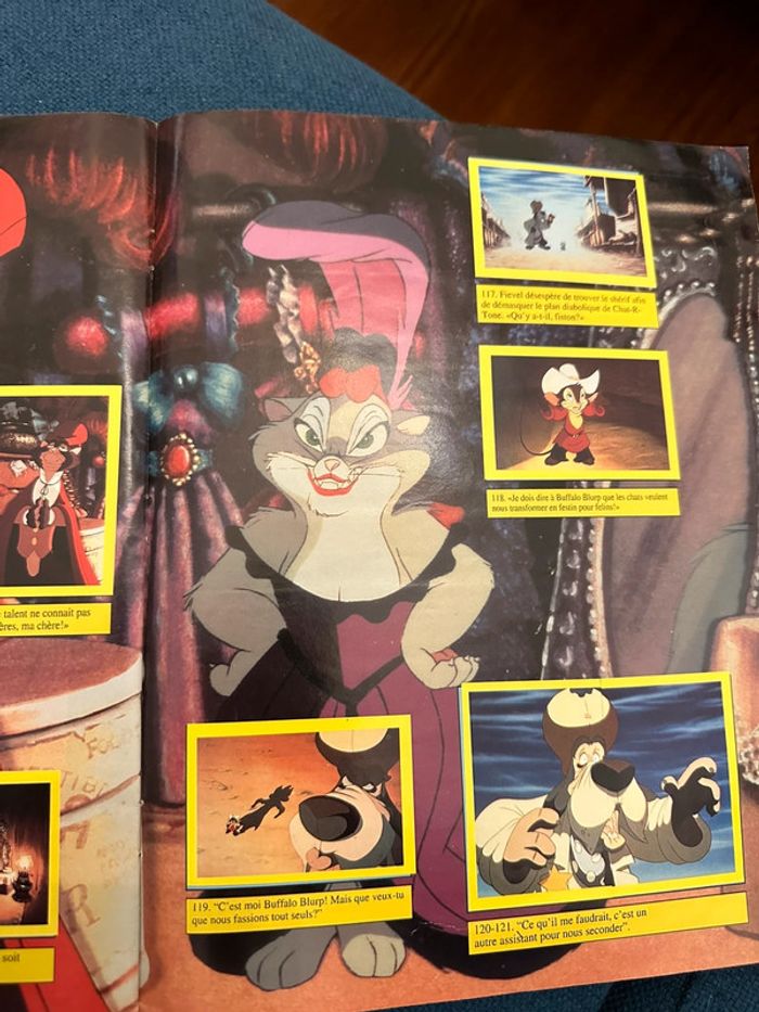 Album Panini complet souris Fievel au Far West American Tail goes west stickers Euroflash - photo numéro 9