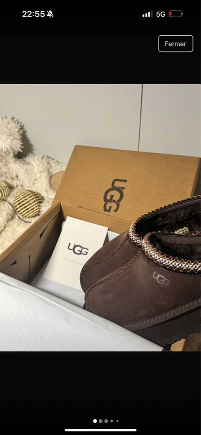 Ugg plateforme Taz 2 - marrons - photo numéro 2
