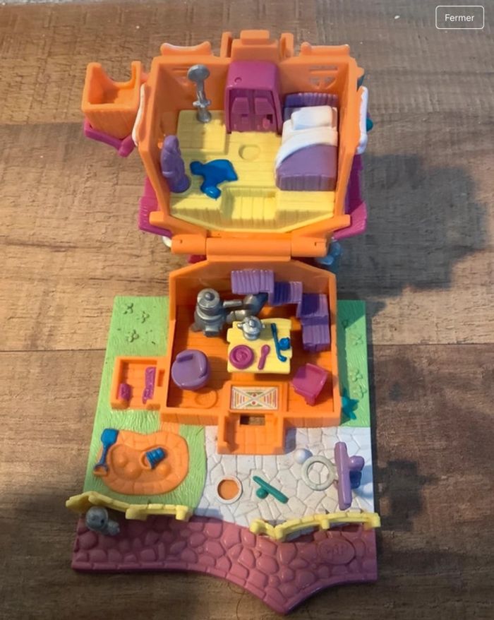 Polly pocket dog house 94 bluebird - photo numéro 3