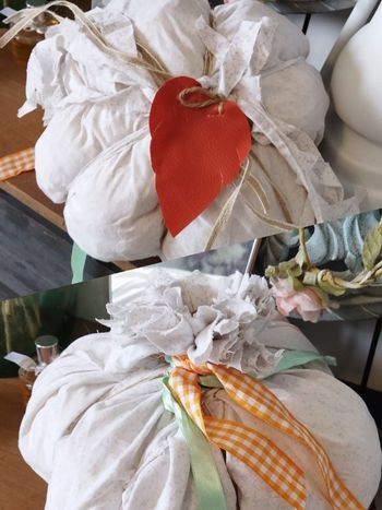 Citrouilles shabbie chic