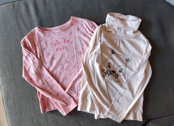 Lot tee-shirts manches longues fille Sfera/Sergent Major