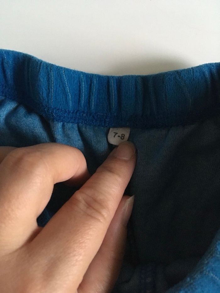 Pyjama Hiver deux pièces SATISFAISANT pour garçon taille 7/8 ans couleur bleu - photo numéro 5