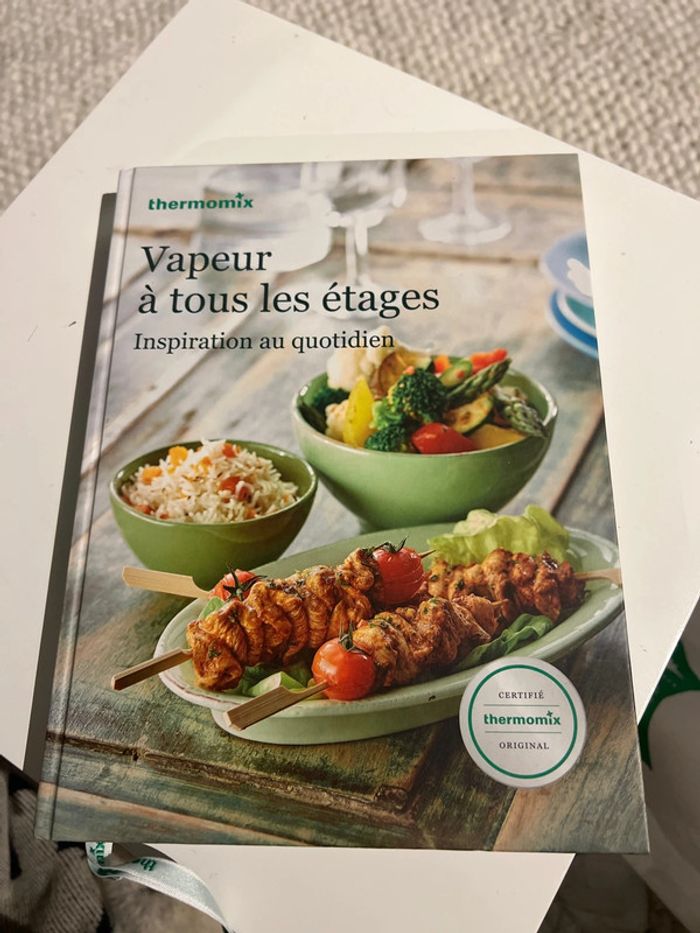 Livre de recettes thermomix vapeur à tous les étages