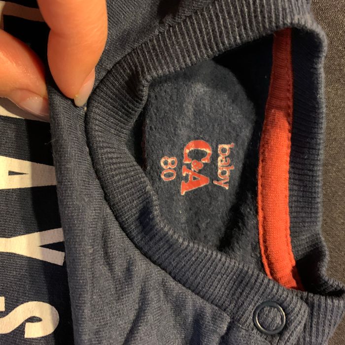 Lot 2 sweat/pulls 12 mois Always Happy - photo numéro 4