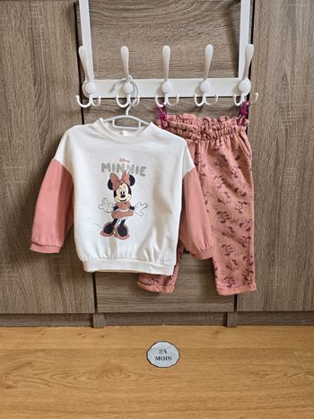 Vêtement Bébé Fille - Ensemble Minnie - Disney - 24 mois 86 cm