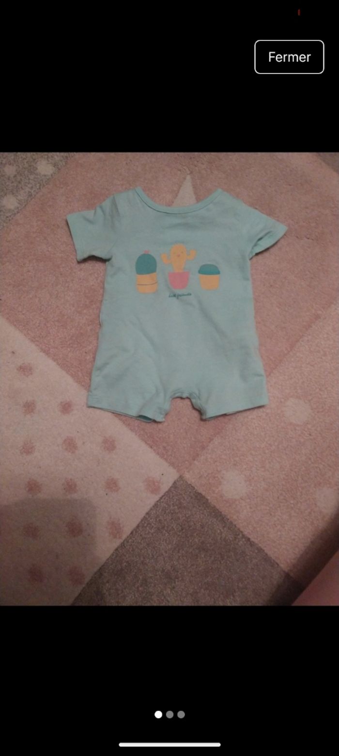Combi/bodie tex babybébé