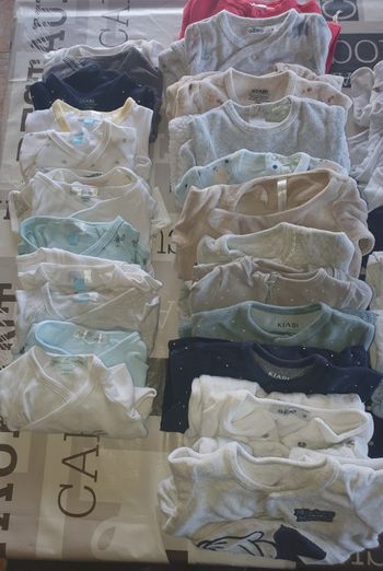 Lot bodies, pyjamas, naissance-0mois garçon
