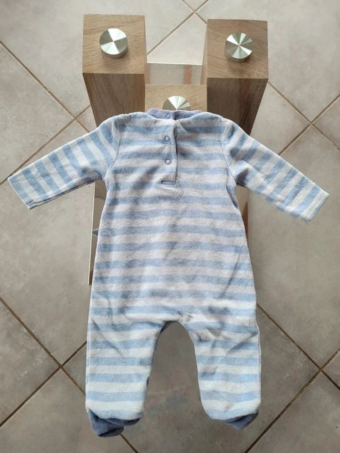 Pyjama velours Mickey 1 mois - photo numéro 3
