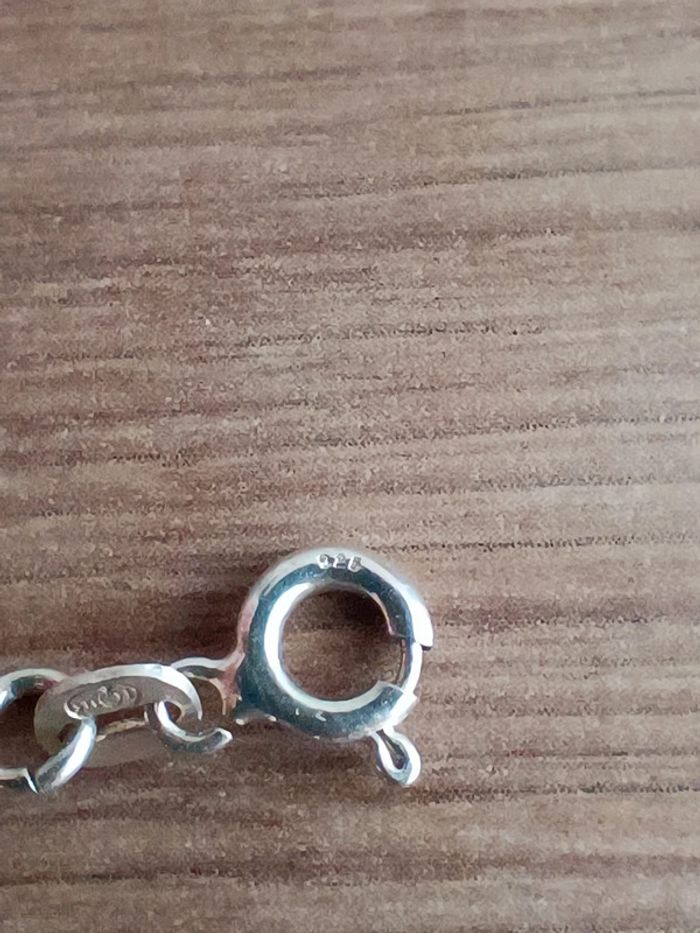 Bracelet argent et ambre - photo numéro 4