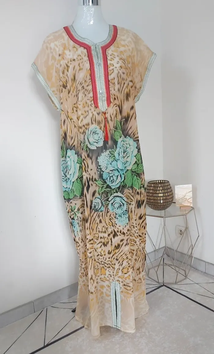 Robe imprimé léopard neuve