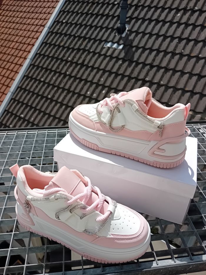 Basket femme woman sneakers 39  rose pink - photo numéro 3
