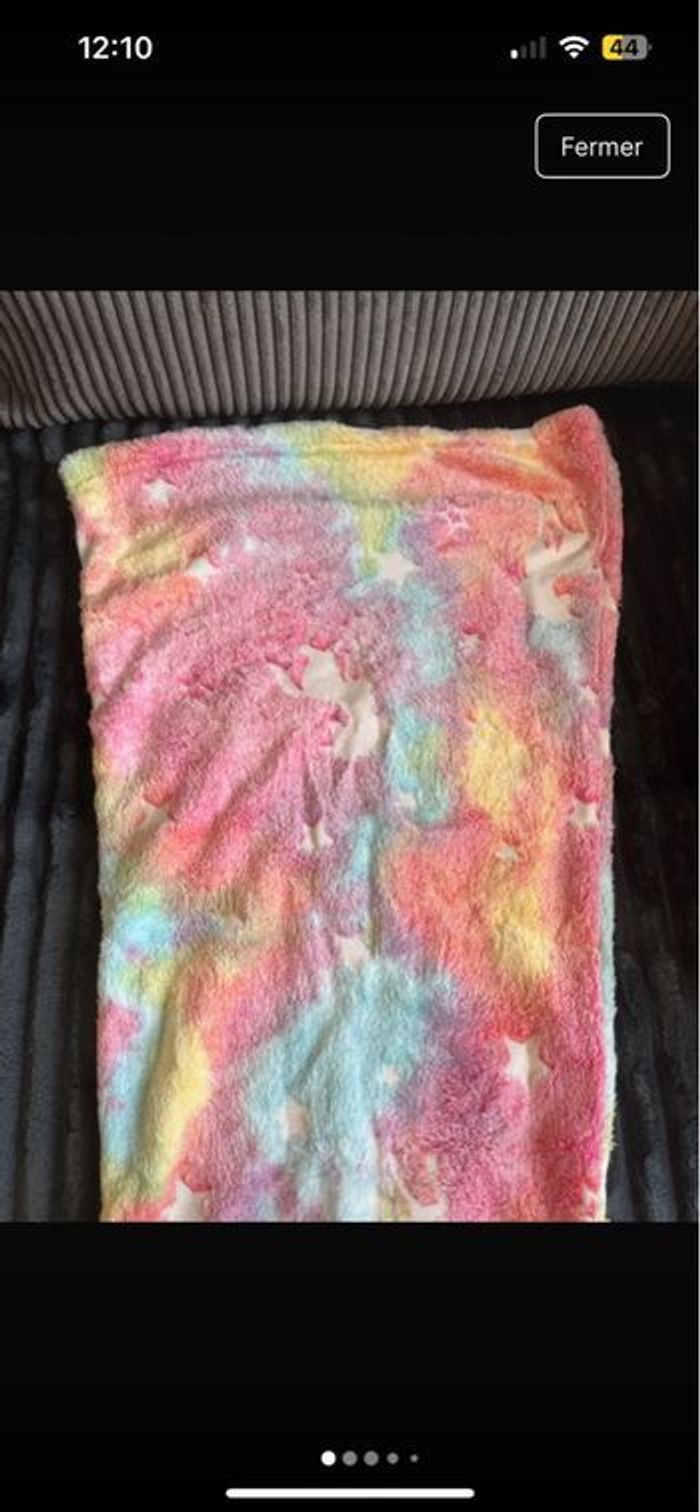 Plaid queue de sirène enfant - photo numéro 2