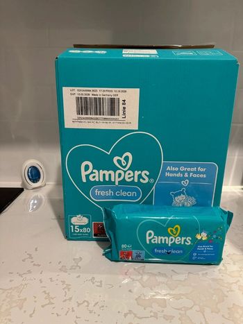 Lingette Pampers 