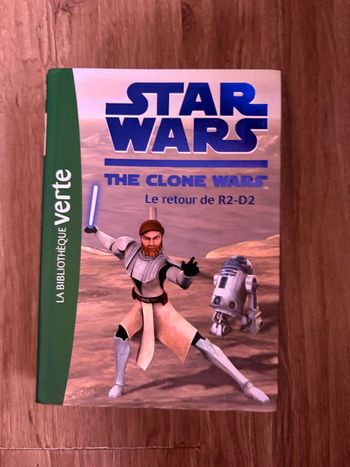 Livre "Star Wars The clone Wars le retour de R2 D2"