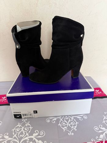 Bottines noir André 36