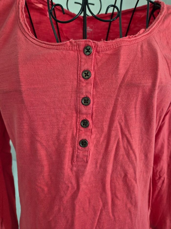 Tee-shirt manche longue pur coton 🌸 - photo numéro 2