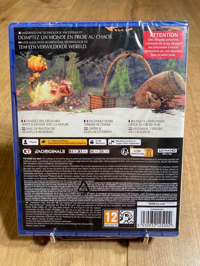 Wild hearts 3 - PS5 - jeu neuf sous blister - photo numéro 2