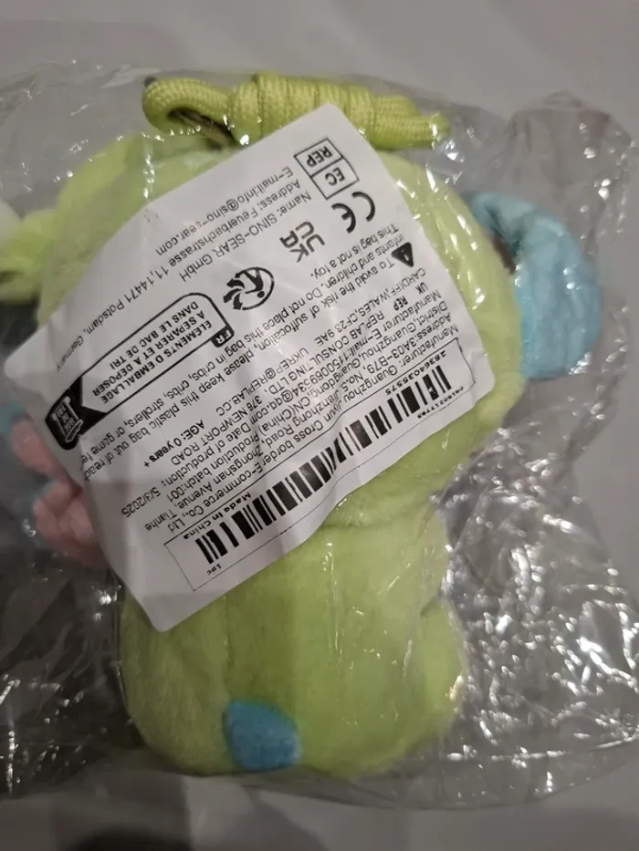 Mignonne peluche stitch vert - photo numéro 3
