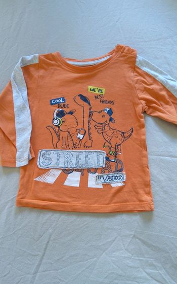 Maillot manches longues 18 mois