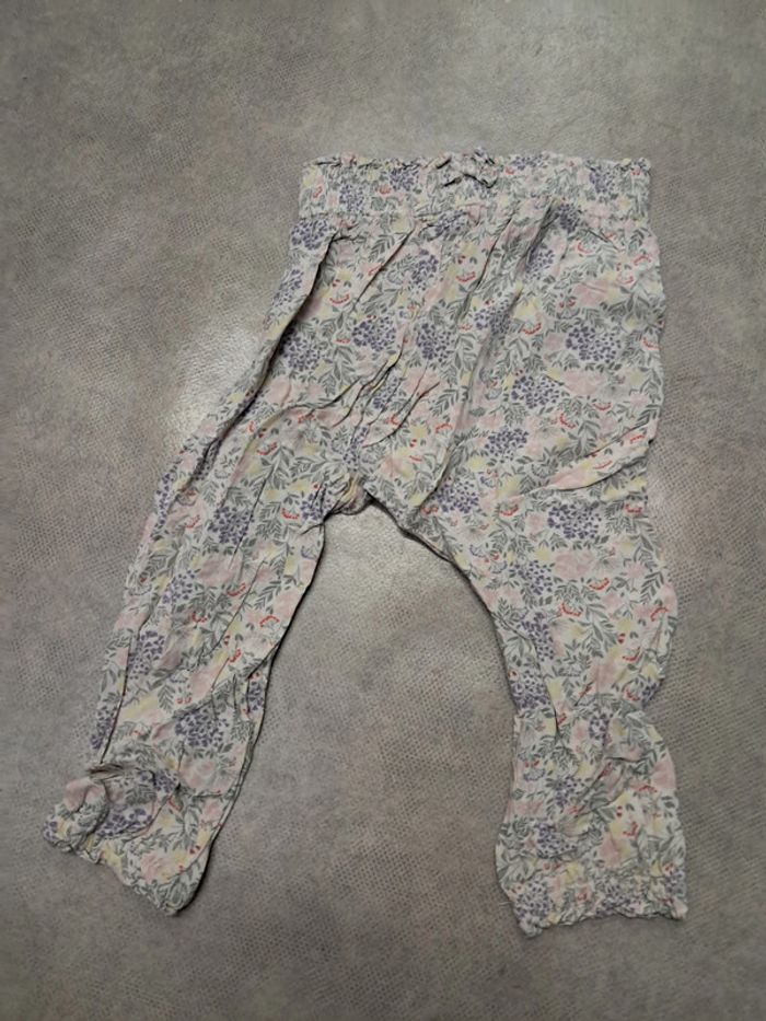 pantalon fluide été fille 2 ans 24 mois vertbaudet