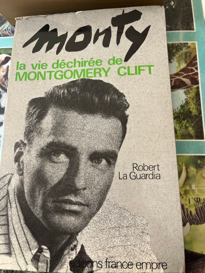 Livre la vie déchirée de Montgomery Clift