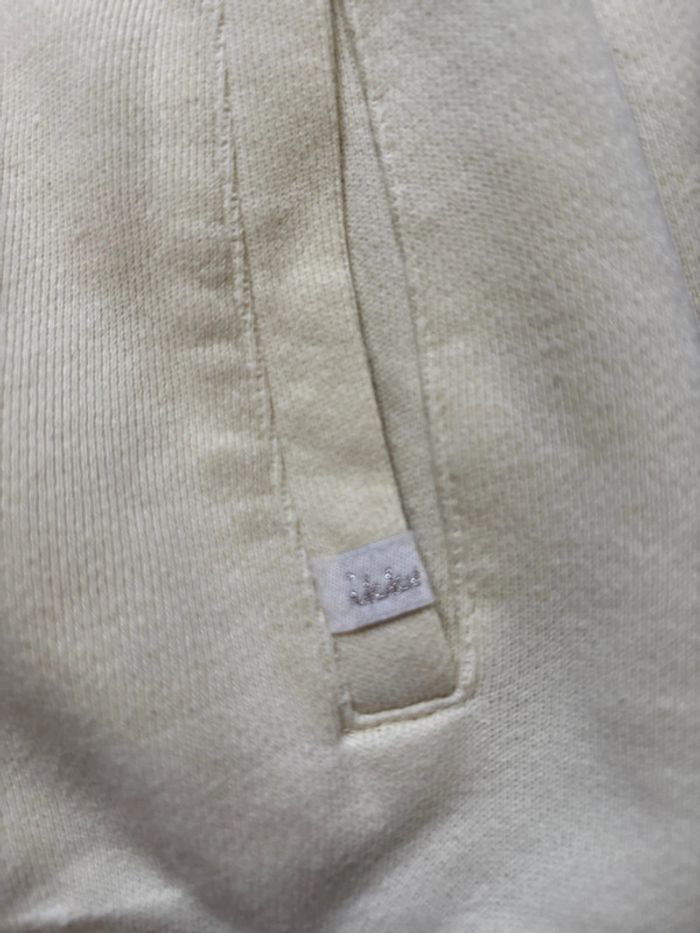 Gilet zippe ikks 8 ans jaune pale - photo numéro 2