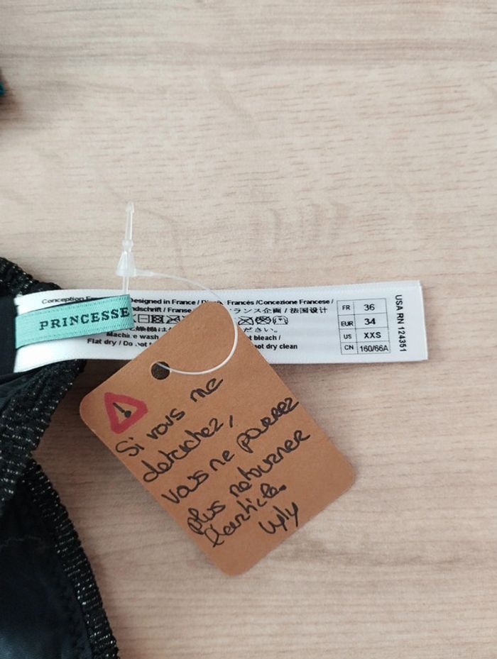 Bas de maillot noir FR36 - photo numéro 7