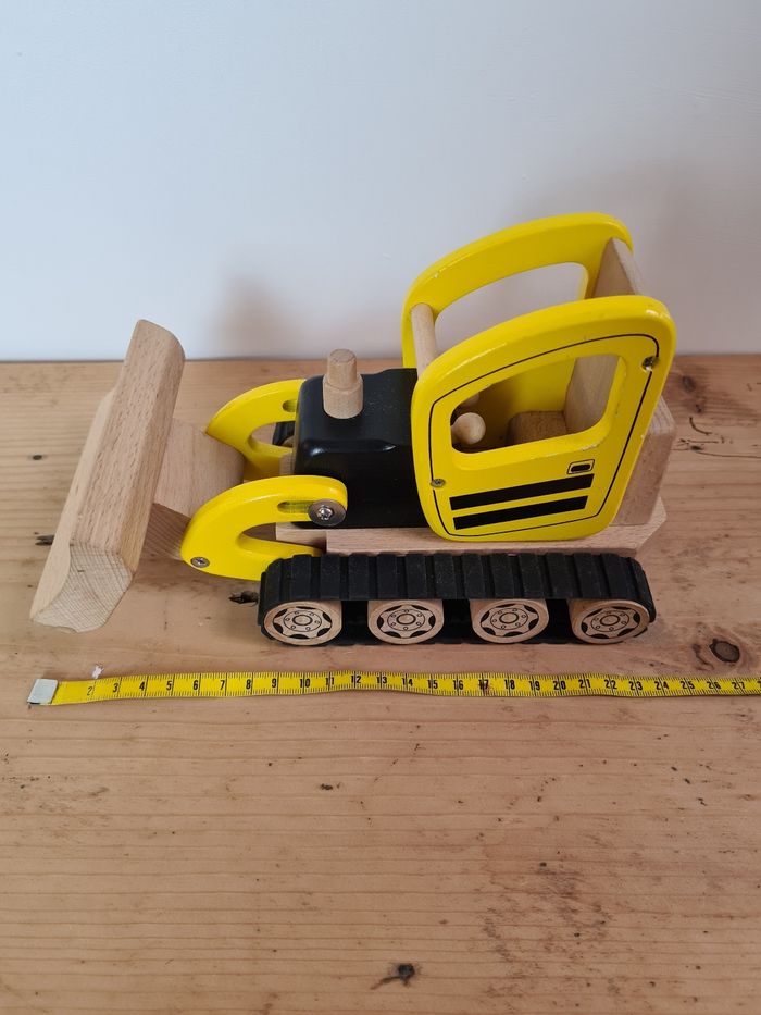 Tractopelle bois à chenilles John Crane - photo numéro 6