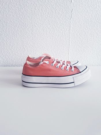 Converse - Chuck Taylor All Star Lift Canvas Ox - 37,5 - Baskets basses, semelles hautes