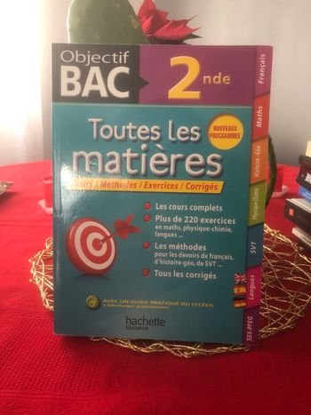 Objectif bac - Seconde - Toutes les matières