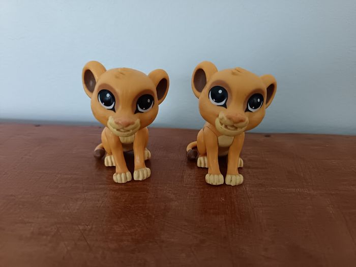 Lot de deux figurines Simba : Le Roi Lion - photo numéro 8