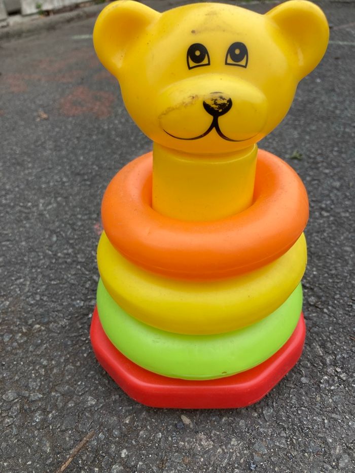 Pyramide anneaux à empiler