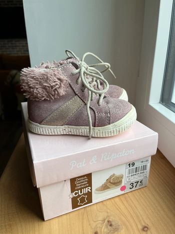 Chaussures cuir bébé