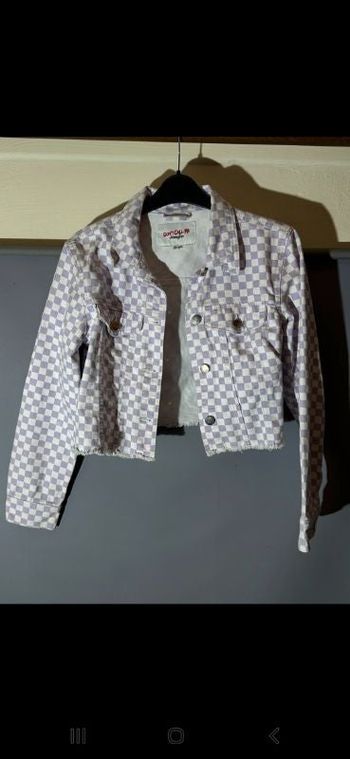 Veste en jean femme