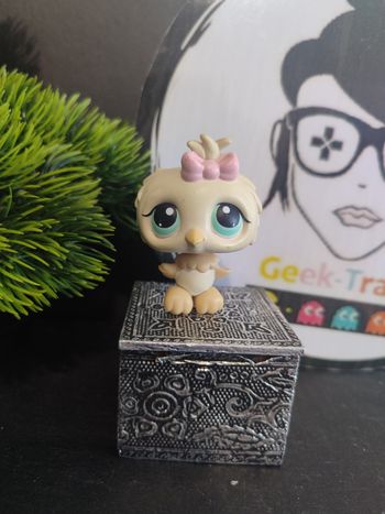 Lps0579 My Littlest Petshop Pet Shop LPS Authentic Hasbro Owl Hibou 147