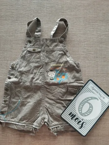 Salopette 6 mois / 67 cm