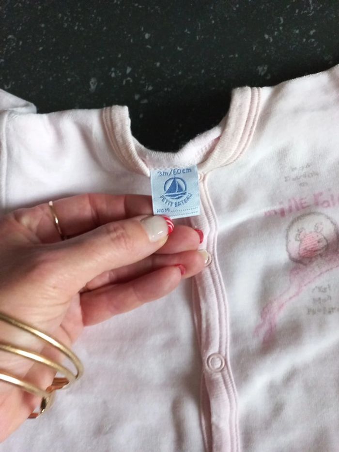 Grenouillère petit bateau 3 mois - photo numéro 4